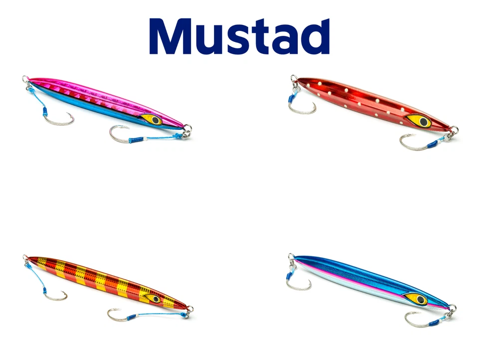 Mustad Rip Roller Slow Fall Jig 200g/250g/300g - Select Size/Color(s) - Image 1 of 1
