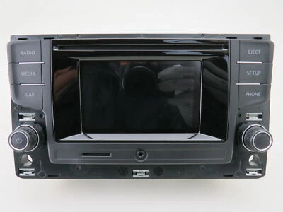 510035869C Anzeige-  Bedieneinheit Touch-Screen Dab VW Touran 5T Golf Sportsvan - Bild 1 von 3