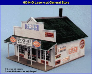 Blair Line LLC 280 O Scale General Store Kit Unassembled Wood Kit - Picture 1 of 2