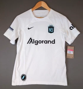 NWT Nike NY NJ Gotham Soccer Jersey #17 SHEEHAN White Shirt Kid's Size Large - Picture 1 of 14