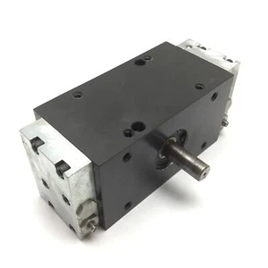 Phd 0180752-1-02 Pneumatic Rotary Actuator, 180° Rotation, Shaft: 3/8", 1/8" NPT - Picture 1 of 5
