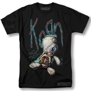 Korn Shirt Rock Merch Concert Tour Vntg Graphic Design T-Shirt - Picture 1 of 1
