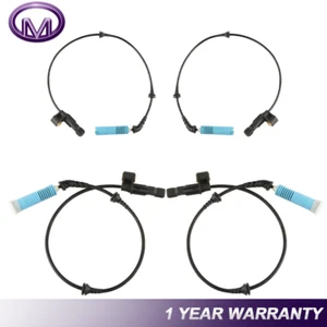 4PCS Rear & Front ABS Wheel Speed Sensors For 2000-08 BMW M3 Z4 320i 325Ci - Picture 1 of 9