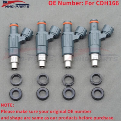 4 x nuevos inyectores de combustible para motores Mitsubishi Mirage 1997-2002 1,5 L CDH166 Foto 1 de 4