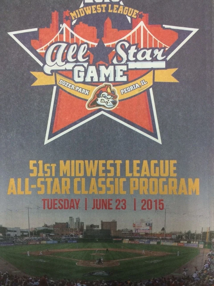 2015 Midwest League All Star Game Program - Image 1 of 1