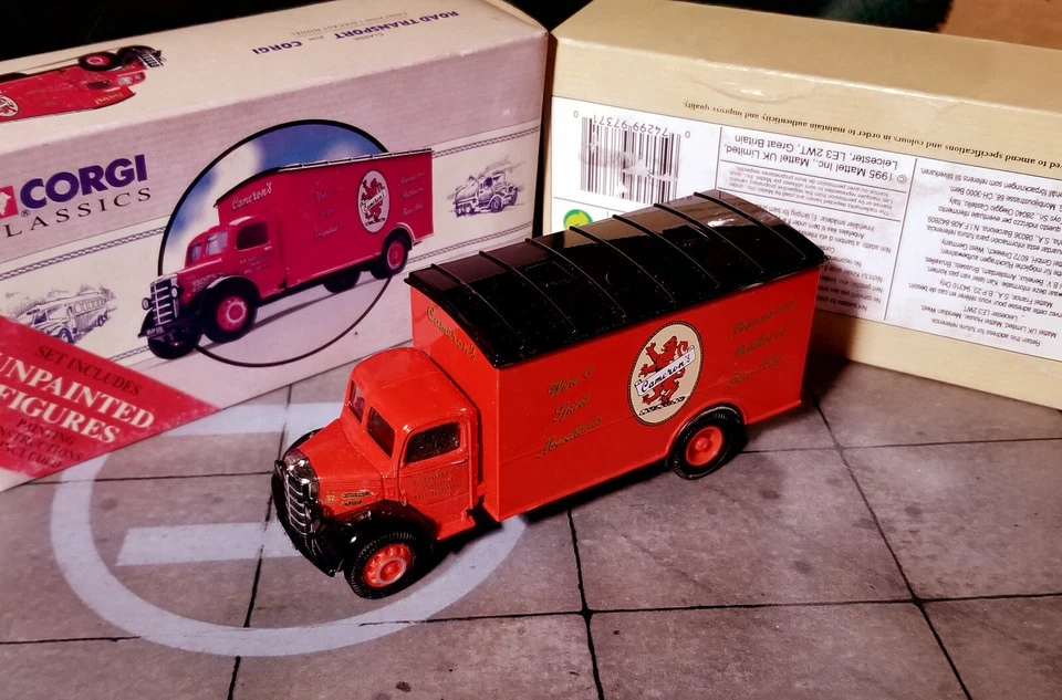 CORGI CLASSIC 97371 BEDFORD O SERIES VAN CAMERON BREWERY 1995 Scala 1:50 MATTEL - Immagine 1 di 4