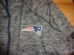 New England Patriots Sweatshirt XXL GRAU Quarter Zip Cool Base NFL Majestic - Bild 1 von 4