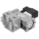 Electric Solenoid Valve G3/8in Cut‑Off 2 Position 3 Way Aluminum Alloy K23JD‑10