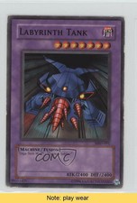 2002 Yu-Gi-Oh! Metal Raiders Unlimited Labyrinth Tank #MRD-091 READ 2u3