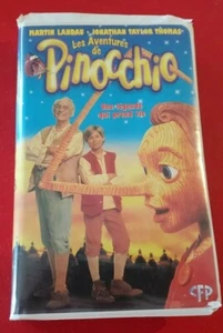 *VHS French Movie Les Aventures de Pinocchio - Martin Landau - Variant Cover (2) - Picture 1 of 4