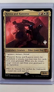 2023 MTG Magic the Gathering MAMMA Marcia delle Macchine Promo #245 Kroxa e Kunoros - Foto 1 di 4