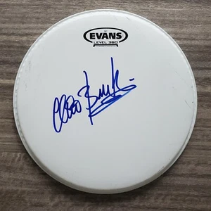 Clive Bunker Signed 10" Drumhead Jethro Tull Original Drummer LEGEND RAD - Picture 1 of 2