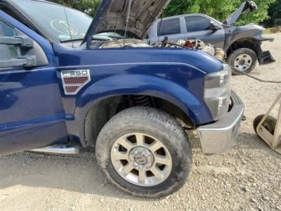 Ford F350 2008 2009 OEM pasajero guardabarros derecho azul Lariat doble Foto 1 de 4