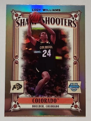 2023-24 Bowman University Chrome Basketball Sharp Shooters #SS-10 Cody Williams - Image 1 of 2