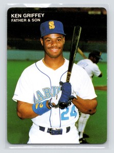 1991 Mother's Cookies Griffey's #1  Ken Griffey - Father & Son