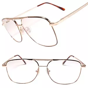 Goldgestell True Vintage Classic Indie Square Federscharnier 1,50 Lesebrille - Bild 1 von 3
