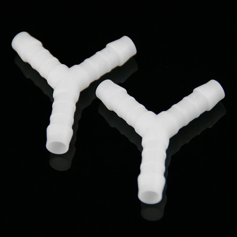 Benzinschlauchverbinder Y- Form 6mm weiß Schlauchverbinder 2 Stück - Bild 1 von 1
