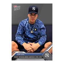 2023 TOPPS NOW OS22 Juan Soto Yankees Preorder Introduce By NY #BronxBombers