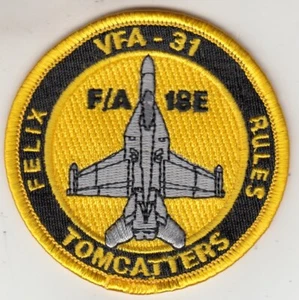 VFA-31 TOMCATTERS F/A-18E FELIX RULES SHOULDER PATCH - Picture 1 of 1