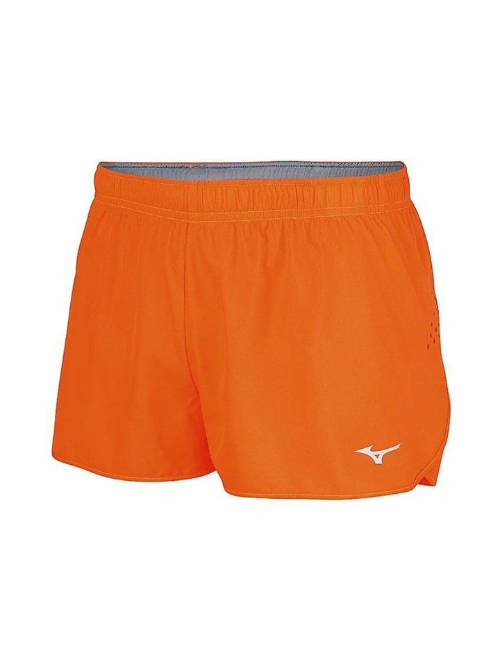 Short Mizuno Feminino Aero Split (M) Laranja 42091 - Imagem 1 de 1