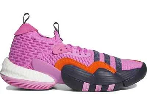 adidas Trae Young 2 Stratosphere Basketball Shoe Mens 8.5 Lilac Navy Orange NEW - Picture 1 of 24