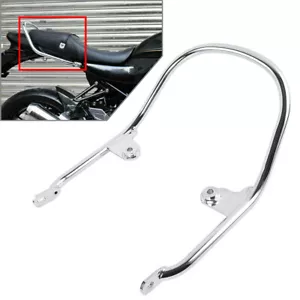 Rear Passenger Seat Hand Handle Grab Bar Rail Chrome For Kawasaki Z900RS 2018-23 - Picture 1 of 4