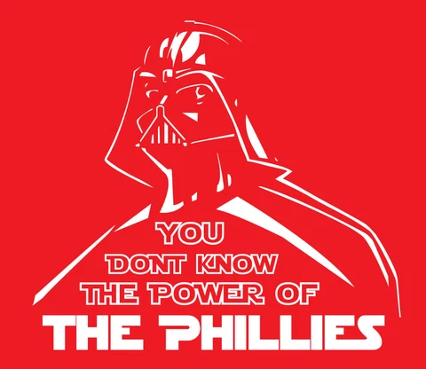 Darth Vader Philadelphia Phillies shirt Philly Baseball Star Wars Bryce Harper Cover
