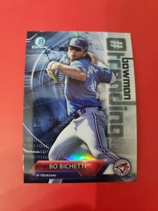 Bo Bichette 2018 Bowman Chrome # Trending , #-BB , Toronto Blue Jays - Picture 1 of 5