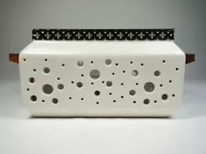 sgrafo modern stövchen 60er jahre midcentury design keramik ceramic peter müller - Bild 1 von 7