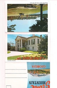 STONE MOUNTAIN Postcard Folder Golf Course Grady Stern Wheel Georgia GA 14 Views - Picture 1 of 3