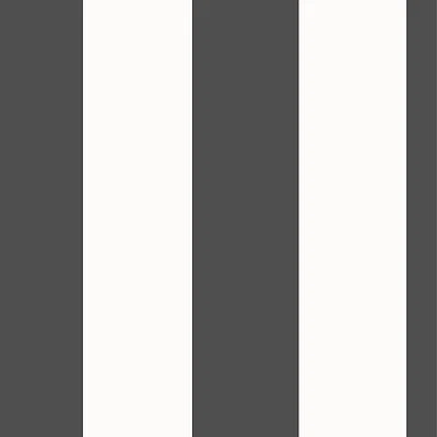 PAPEL PINTADO RAYAS NEGRO/BLANCO - RACH 286694 Foto 1 de 2