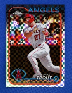 2024 Topps Chrome - X-Fractor #200 Mike Trout - Angels - Picture 1 of 2