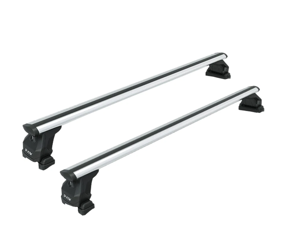 For Land Rover Range Rover 1994-2002 (P38A) Cross Bars Fix Point Pro 6 Silver - Image 1 of 4