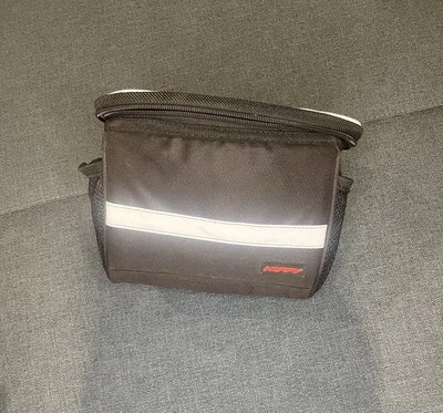 Huffy Bicycle Cooler Handlebar Bag, Black with Smartphone Pocket - Image 1 of 4