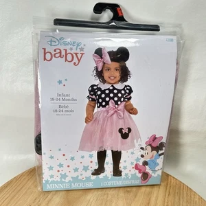 Disney Baby Minnie Mouse Halloween Kleid Kostüm 18-24 Monate Kleinkind Neu - Bild 1 von 5