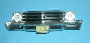 1/18 Scale 1972 Chevy Chevelle SS Plastic Front Bumper (3.75") Replacement Part - Picture 1 of 6