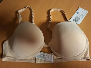 Sloggi " Pure H  WHP" Bügel-BH naturton Gr.70C Neu - Bild 1 von 2