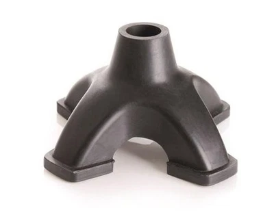 MORETTI SPA Puntale Base Larga in Gomma per Bastoni per Anziani Art. AU301 --