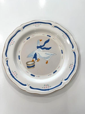 Goose Duck Serving Platter Plate 12" Foto 1 de 4