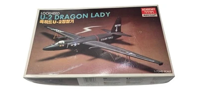1/72 Academy Minicraft Lockheed U-2 Dragon Lady kit no 1653 - Image 1 of 4
