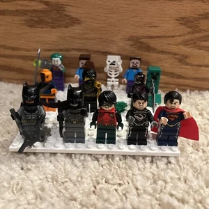 LEGO DC, Minecraft, A Ghost, And Ninjago, A Toal Of 14 Minifigures - Picture 1 of 18