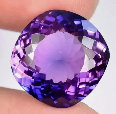 Natural Purple Tanzanite 6.00 Ct Cushion Cut Certified Loose Faceted Gemstone - Image 1 of 4