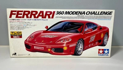 TAMIYA 58289 1/10 R/C Racing Car FERRARI 360 MODENA CHALLENGE (TL-01) - Immagine 1 di 4