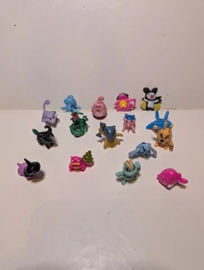 16 Pokemon Mini Figuren 1" Miniaturen verschiedene Figuren kleine Pokemon  - Bild 1 von 9