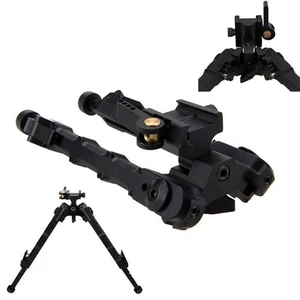 V9 Adjustable Rifle Bipod 7-9" Aluminum QD Picatinny Mount Hunting 360 Swivel - Picture 1 of 16