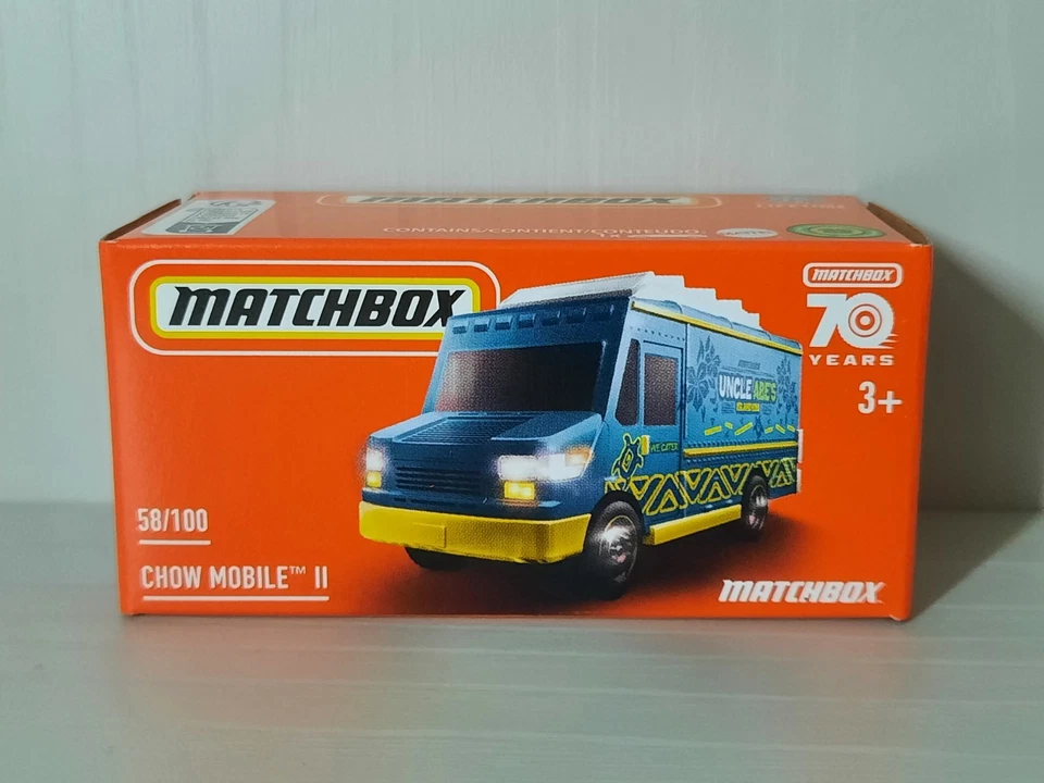 Matchbox 2023 Mattel Chow Mobile II 58/100 Box Modellino 1/64 - Immagine 1 di 1