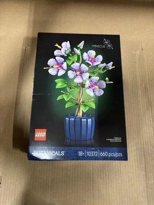 LEGO® Botanicals 10372 Hibiscus Flower - New, Unopened, Damaged Box - Image 1 of 3