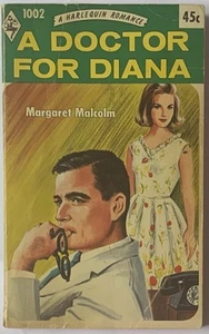 A Doctor for Diana by Margaret Malcolm Harlequin Romance - Imagen 1 de 2