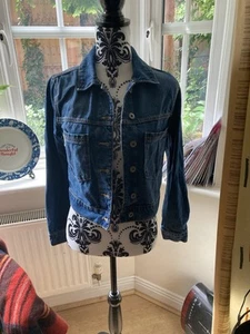 United Colours Of Benetton NWOTA . Denim JACKET Size S . - Imagen 1 de 6