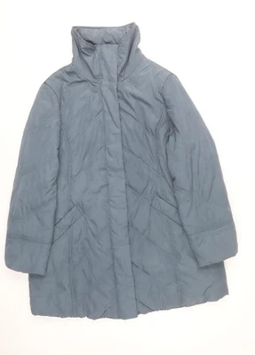 Windsmoor Women's Blue Mid-Length Puffer Coat Size L Winter Casual - Image 1 of 4